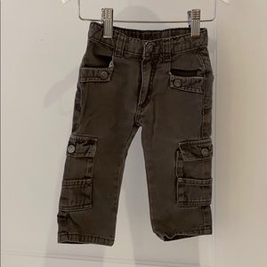 Appaman Boys Cargo Grey Pants Size 12M
